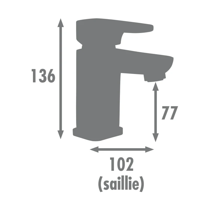 Mitigeur lavabo ELLIOT