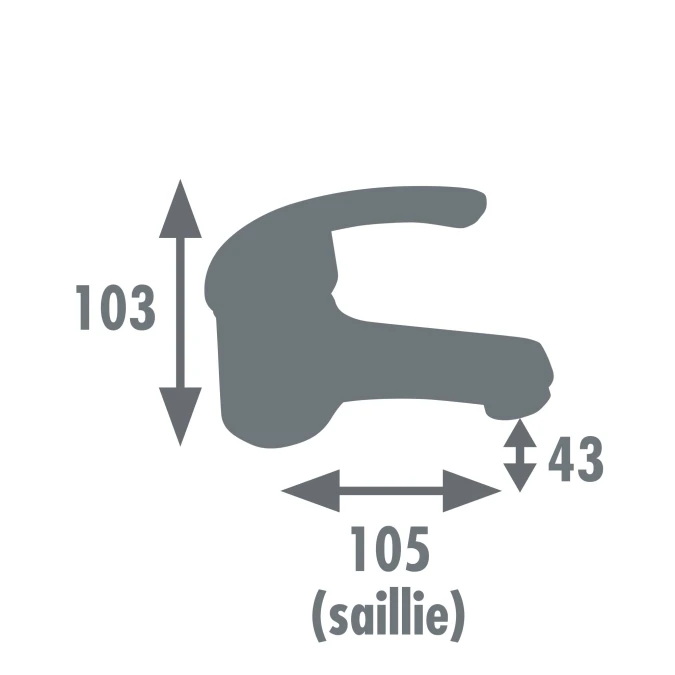 Mitigeur lavabo CARDIFF