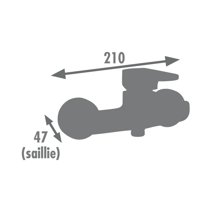 Mitigeur douche ELLIOT