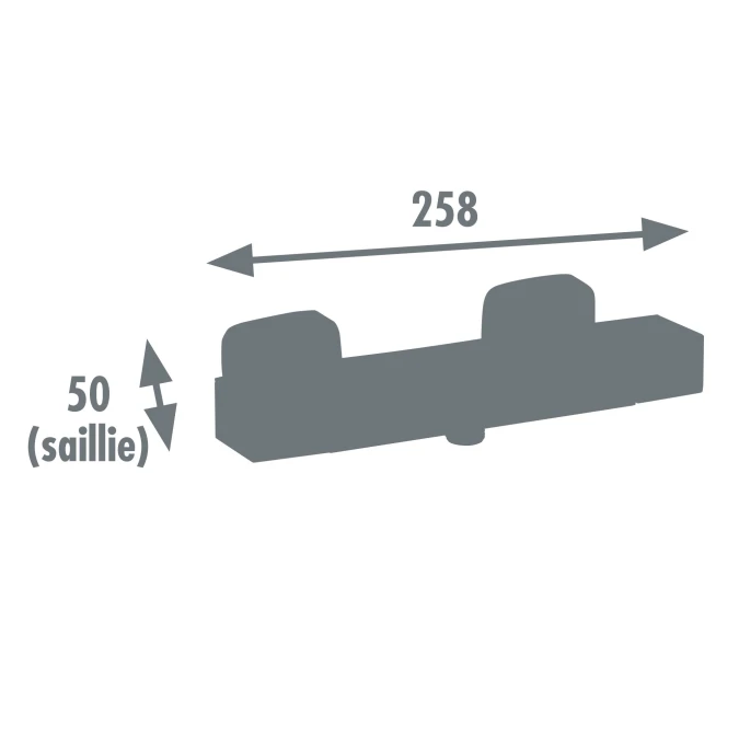 Thermostatique douche NOTUS