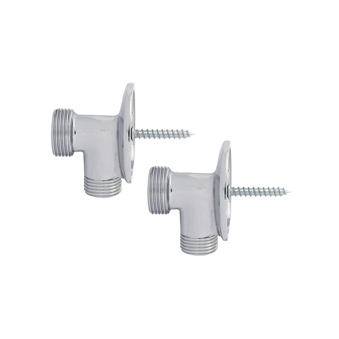 Lot de 2 raccords applique M1/2-3/4