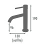 Mitigeur lavabo ALTEA - Fabrication Française - Certifié NF