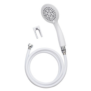 Ensemble flexible et douchette HEBE 5 jets