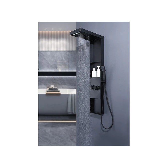 Colonne de douche et mitigeur RANGEMENT