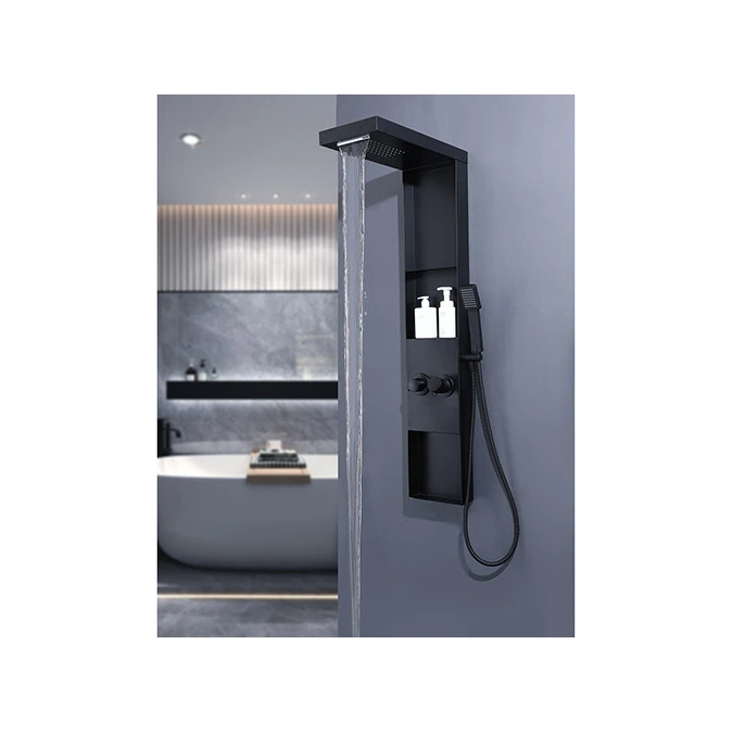 Colonne de douche et mitigeur RANGEMENT