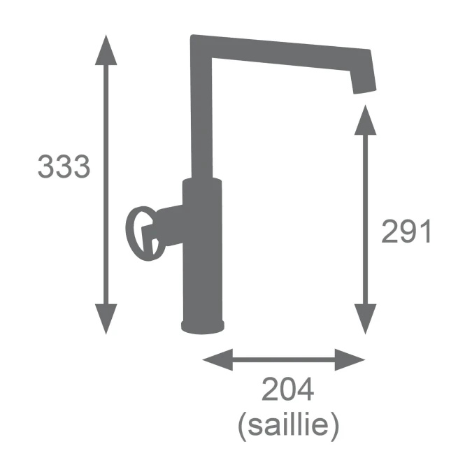 Mitigeur évier ATRIUS