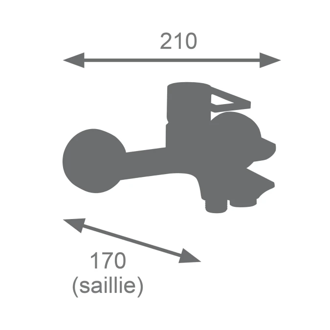 Mitigeur bain-douche STYL