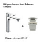 Mitigeur lavabo ADAMAN HAUT
