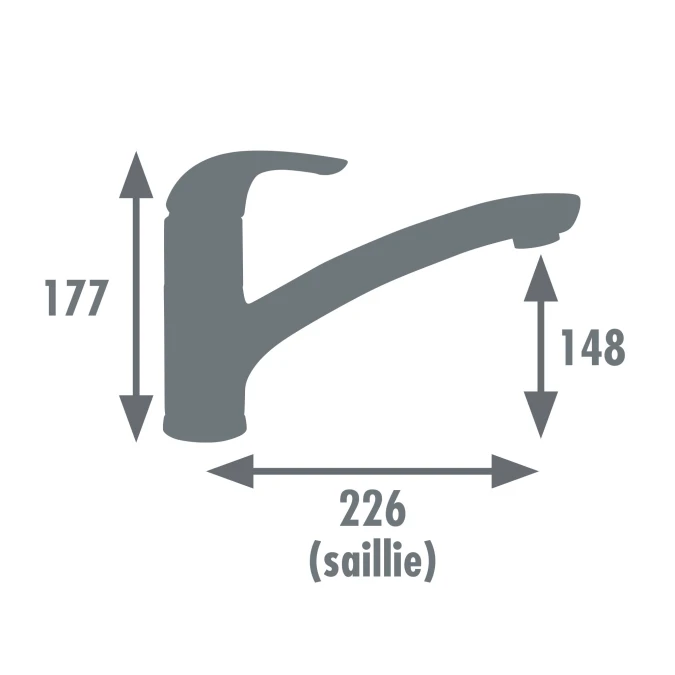 Mitigeur évier ANANG
