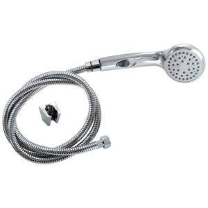 Ensemble flexible et douchette STOP'O 1 jet