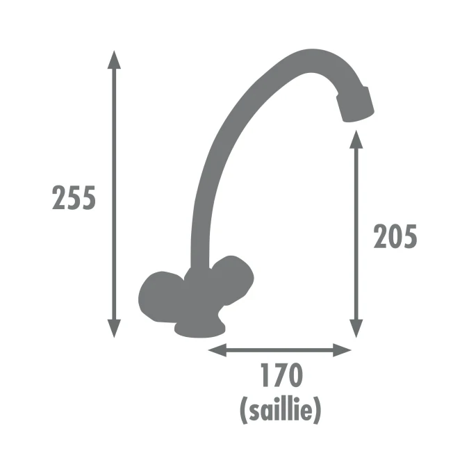 Mélangeur évier KONFORT