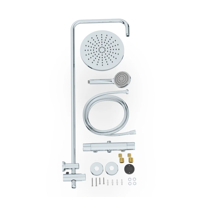 Colonne de douche avec robinetterie thermostatique PAGAN