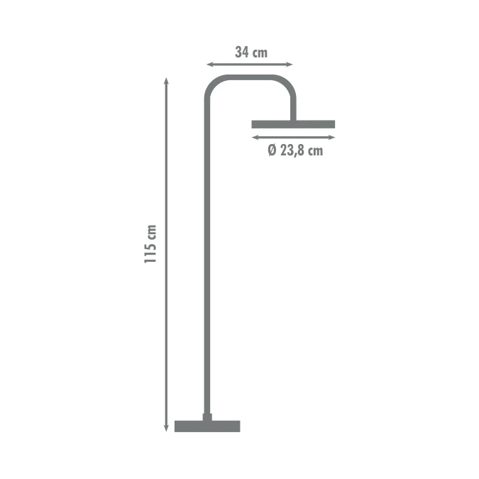 Colonne de douche avec robinetterie thermostatique PAGAN