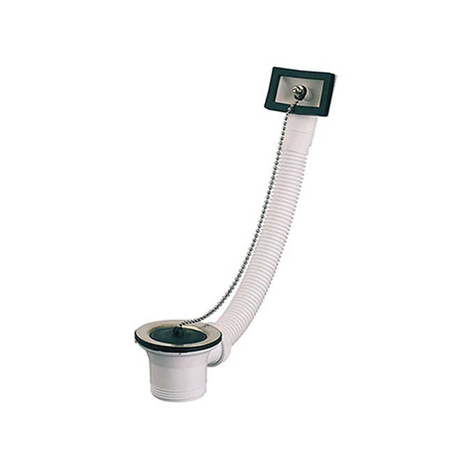 Bonde évier à bouchon avec trop plein