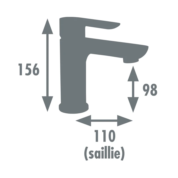 Mitigeur lavabo MILK