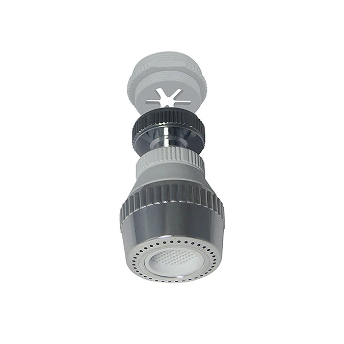 Brise-jet à rotule bi-jets