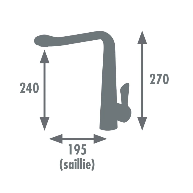 Mitigeur évier LASTING