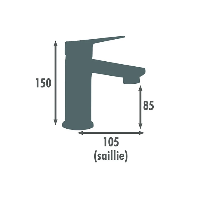 Mitigeur lavabo SALVADOR