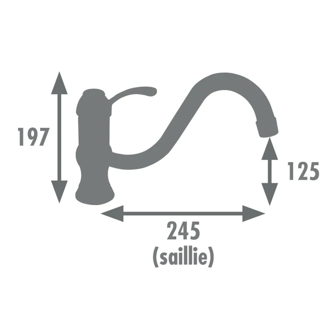 Mitigeur évier NAMUR