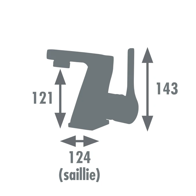 Mitigeur lavabo SONATE