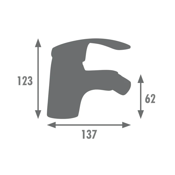 Mitigeur bidet COAST