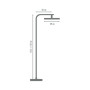 Colonne de douche thermostatique AKAME - Certifiée NF
