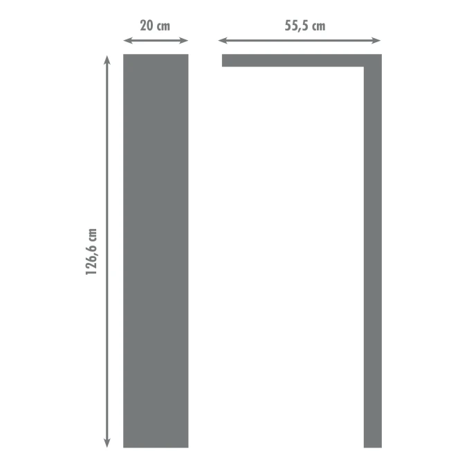 Colonne de douche hydromassante TORQUAY