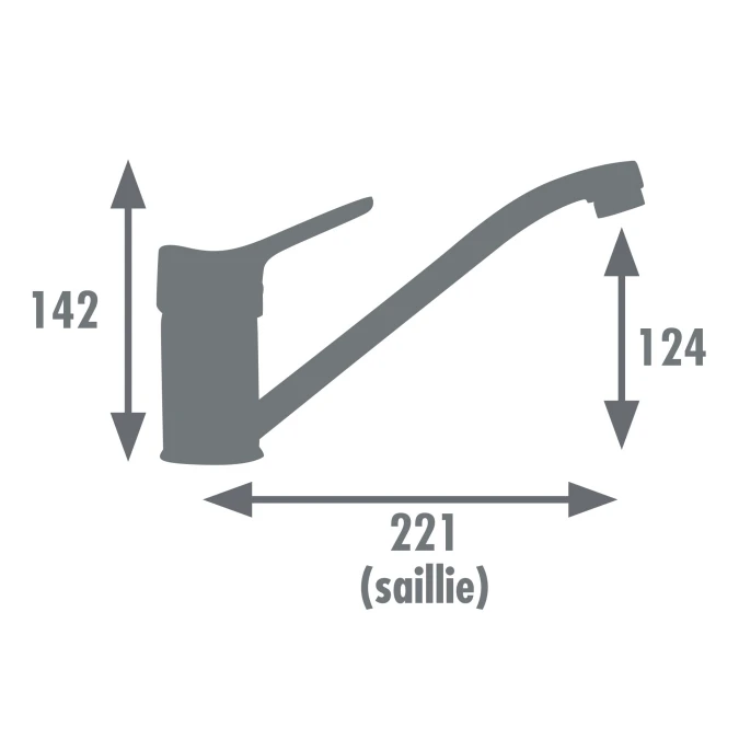 Mitigeur évier EDINBURGH