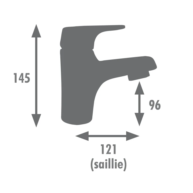 Mitigeur lavabo KIOPTA