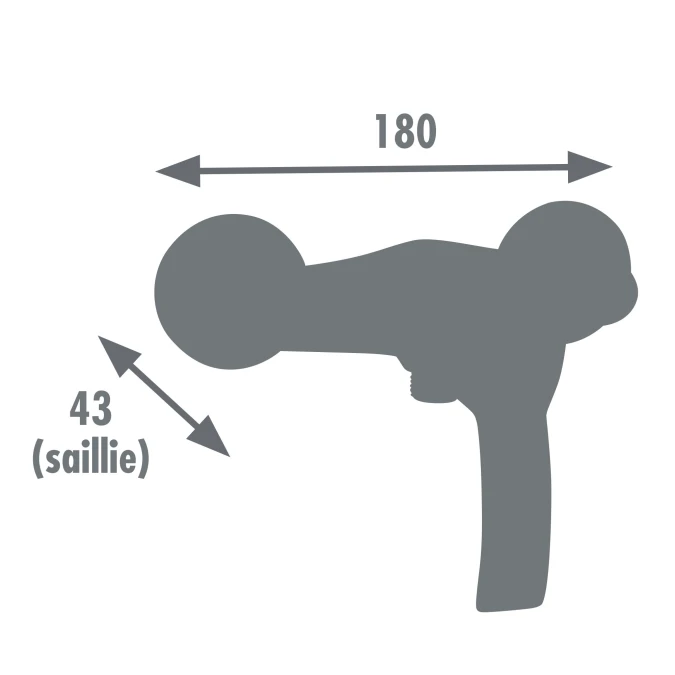 Mitigeur douche NELSON