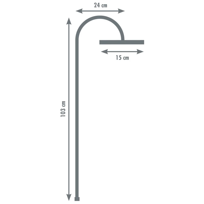 Colonne de douche sans robinetterie SONORA 2