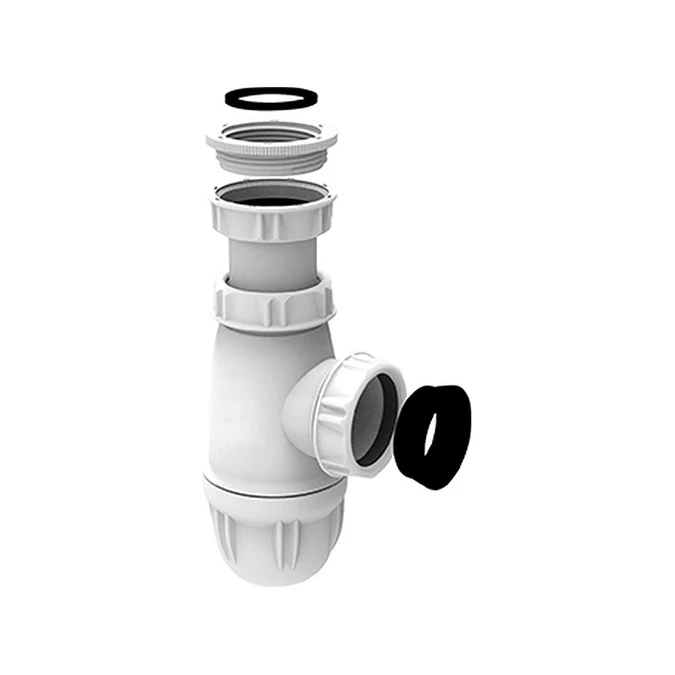 Siphon universel évier lavabo