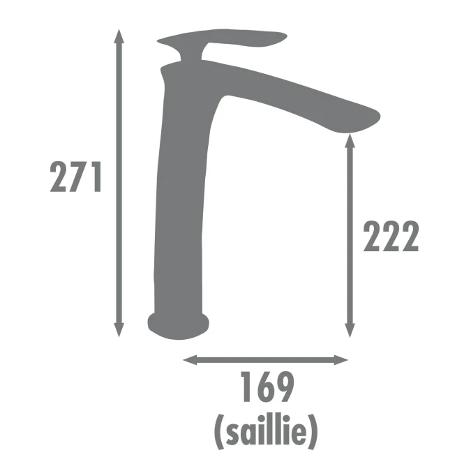 Mitigeur lavabo ORKID HAUT