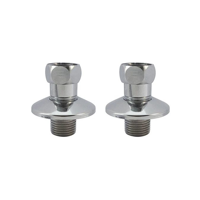 Lot de 2 raccords droits M1/2-F1/2