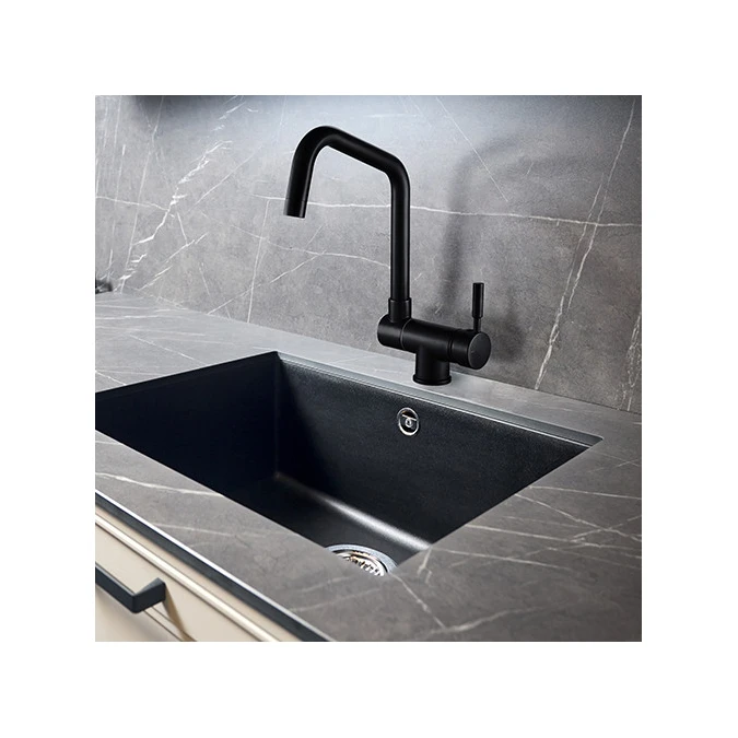 Mitigeur évier avec bec rabattable MICA