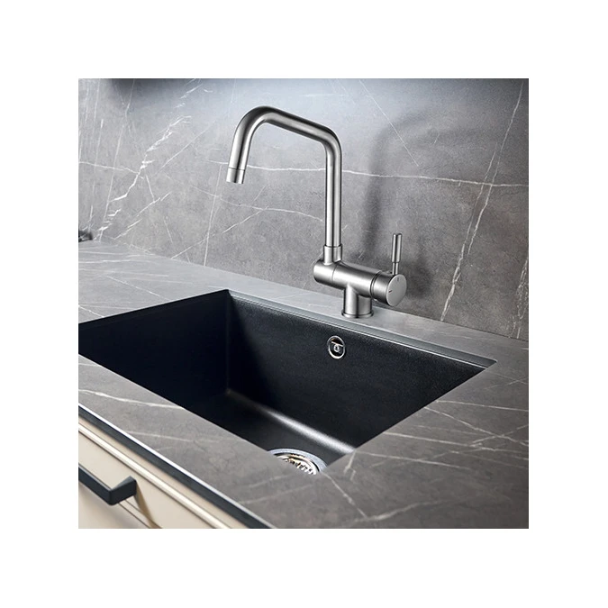 Mitigeur évier avec bec rabattable MICA