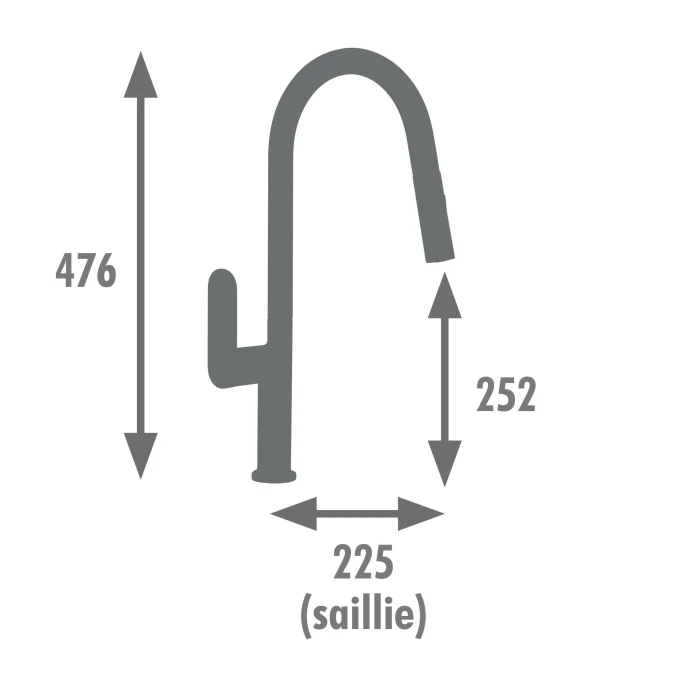 Mitigeur évier TAÏNO