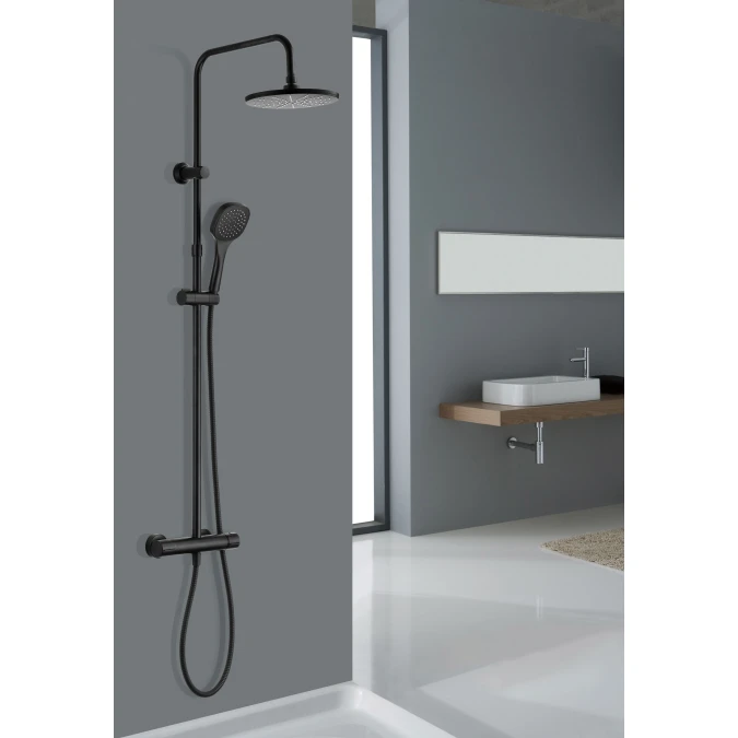 Colonne de douche thermostatique ROND