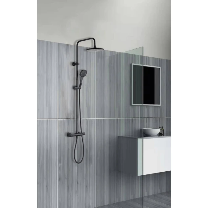 Colonne de douche thermostatique ROND