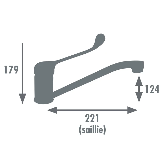 Mitigeur évier EDINBURGH PMR