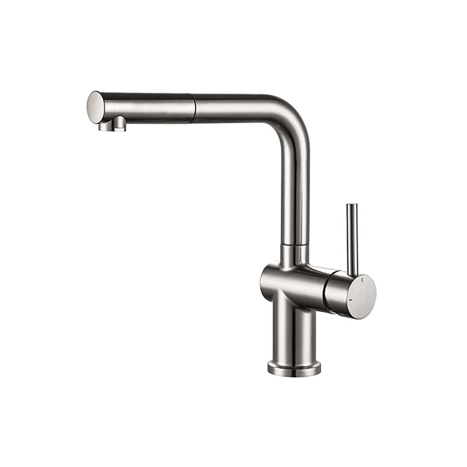 Mitigeur évier CARRÉ avec douchette extractible