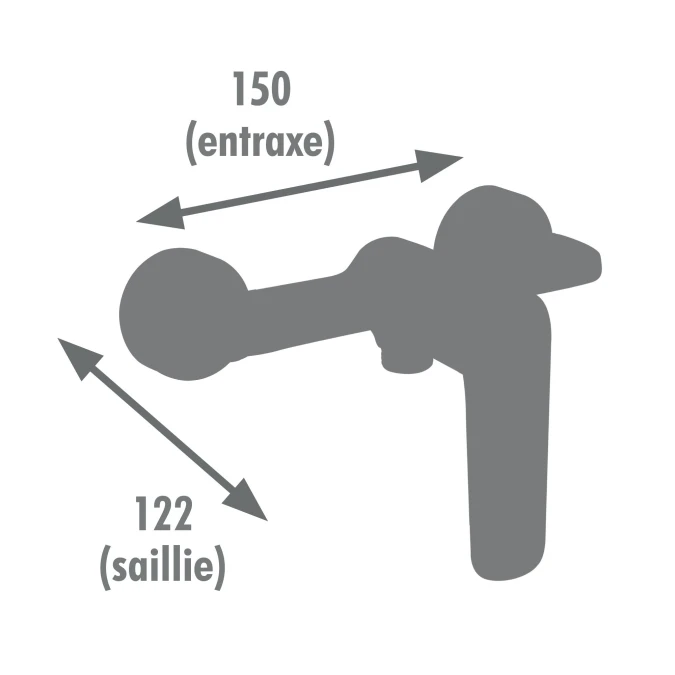 Mitigeur douche OPHIR