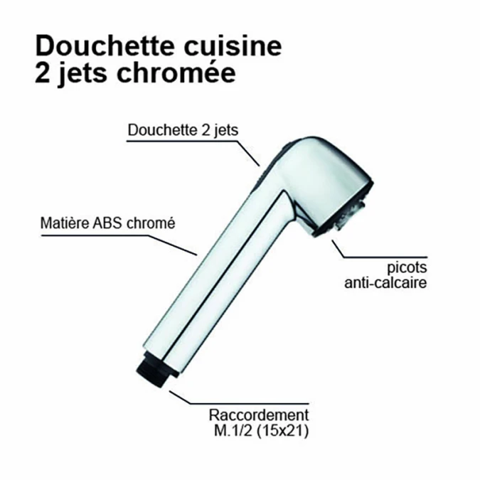Douchette 2 jets - CUISINE