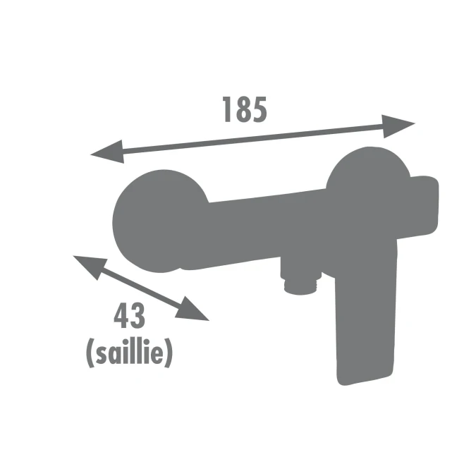 Mitigeur douche NAYAK