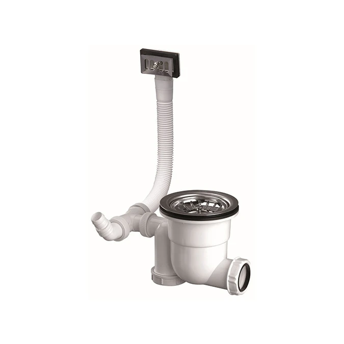 Bonde évier EASYCLEAN avec trop plein 1 bac