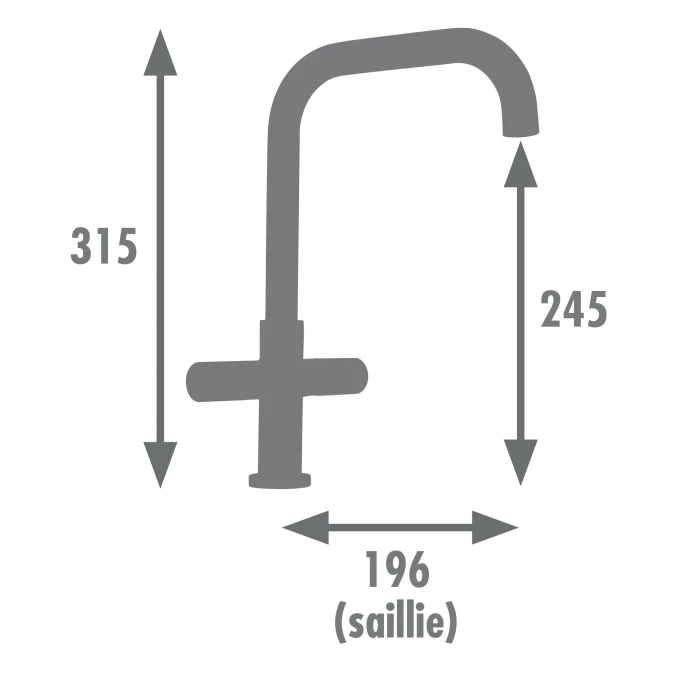Mélangeur évier BOUNTY