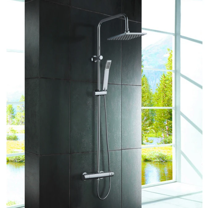 Colonne de douche avec robinetterie NESSY CUADRADO