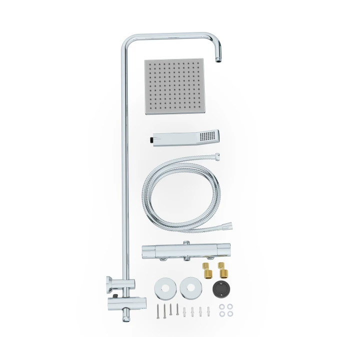 Colonne de douche avec robinetterie NESSY CUADRADO