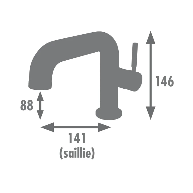 Mitigeur lavabo HANOVRE