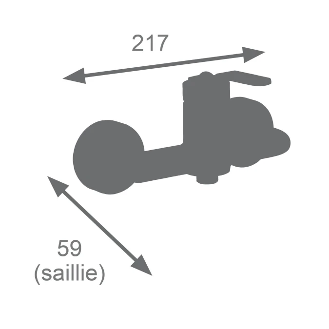 Mitigeur douche MOLTY